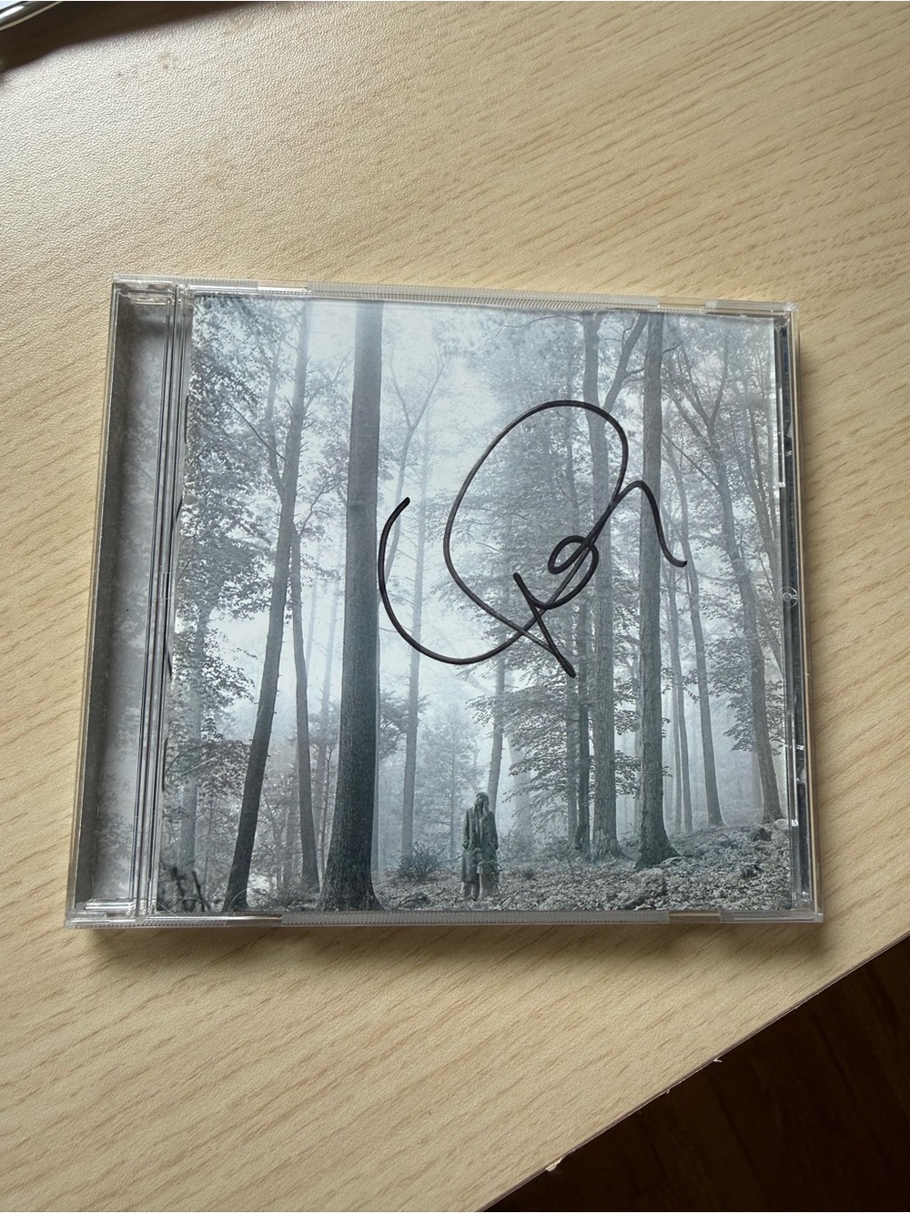 Signed Taylor Swift Folklore Album- Opened. Official Merch